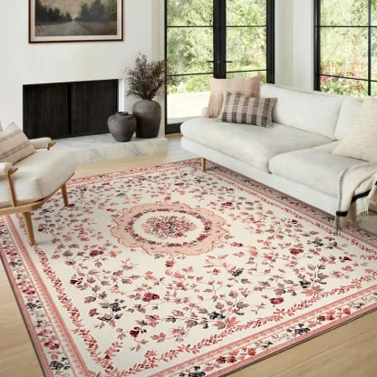 Vintage-style Rectangular Rugs - Image 4