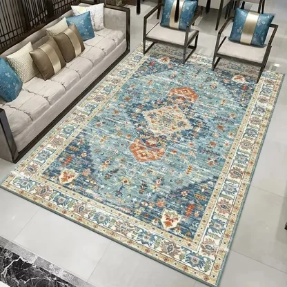 Large Rectangular Retro Rugs - Image 3