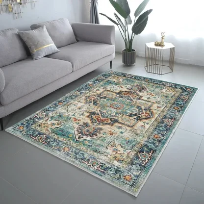 Large Rectangular Retro Rugs - Image 2