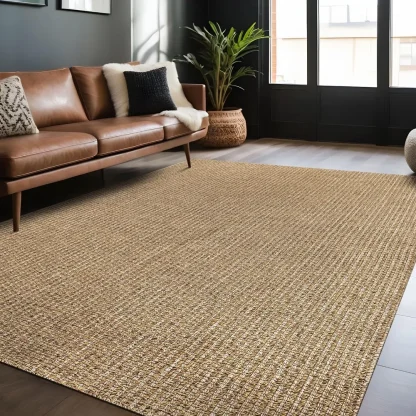 Simple Neutral Outdoor Rug - Image 2