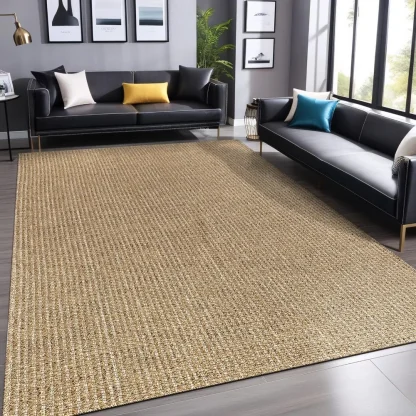 Simple Neutral Outdoor Rug - Image 3